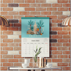 calendario faldilla tink factoría de color